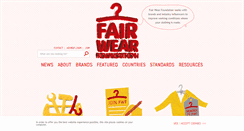 Desktop Screenshot of fairwear.org